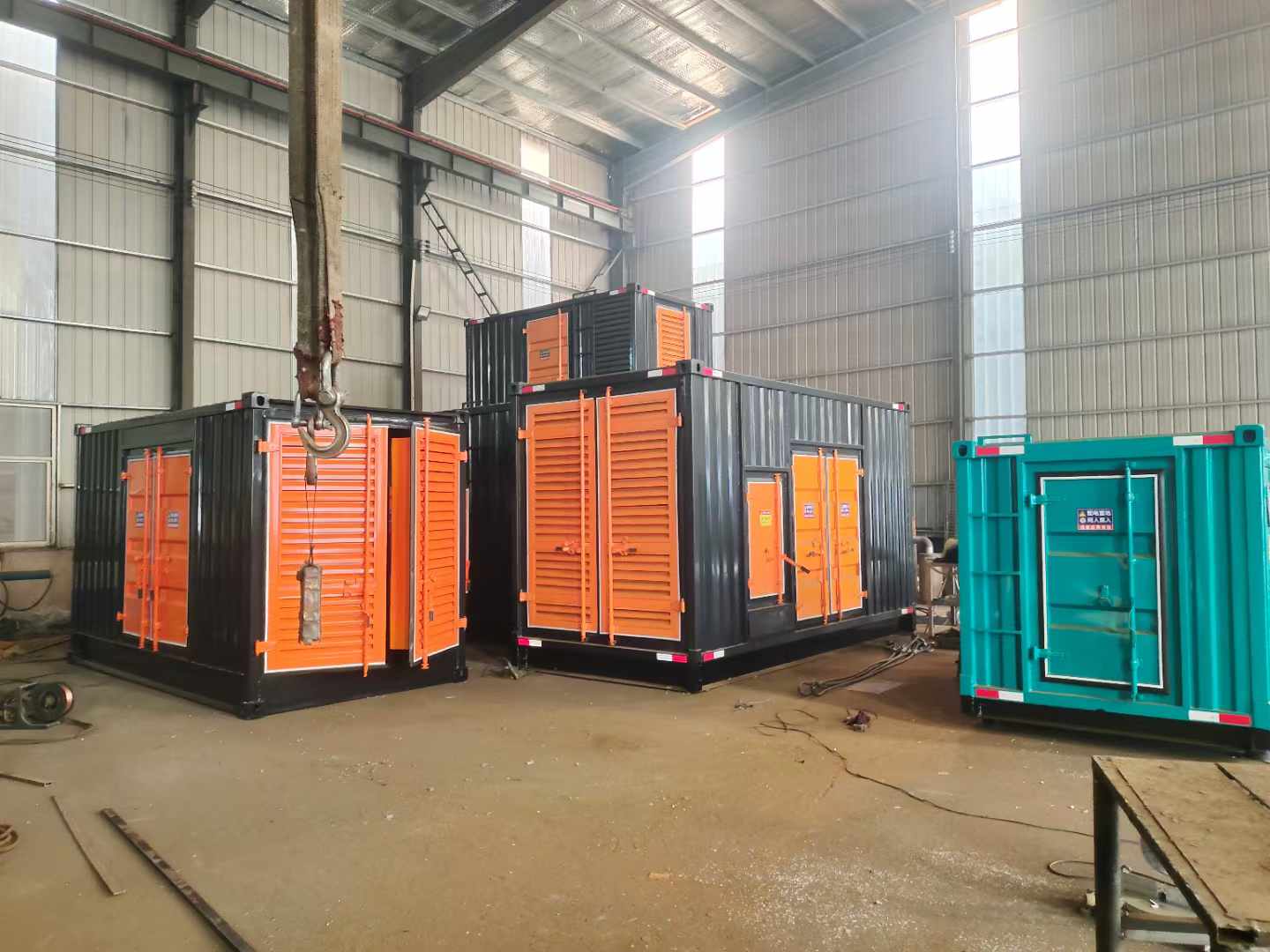 安图500kw柴油发电机组可以带动多少功率设备?